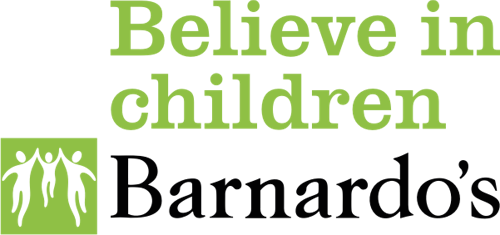 New believe in children barnardos logo vector