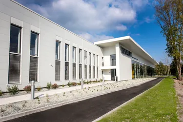 Formula one headquarters building