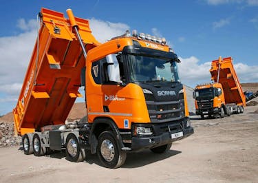 New V8 Tipper