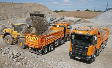New Tipper trucks