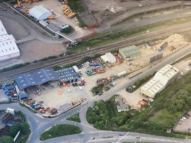 B&A Group Ironchurch Road yard Bristol
