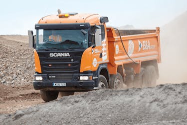 B&A lorry