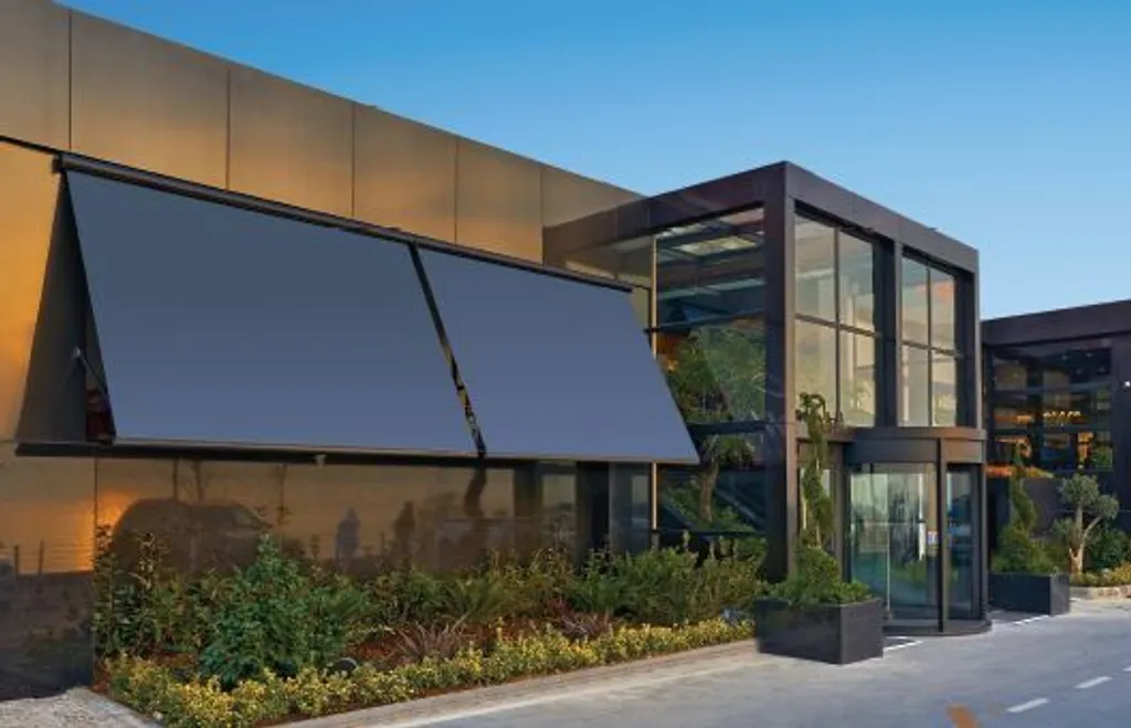 Pente Drop Arm Awning