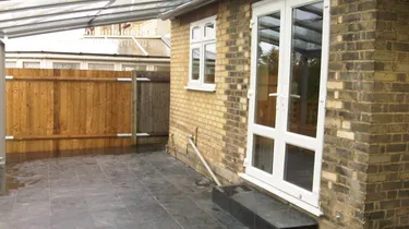 fixed glass roof