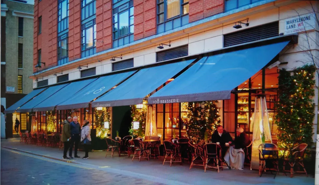 Front Awnings view extended