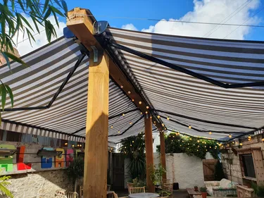 Awning open underview