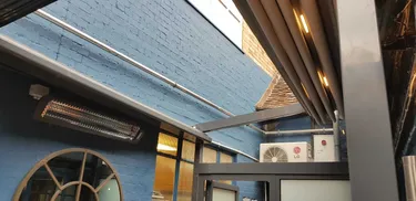 inside view, roof open