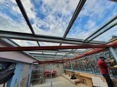 Roof Under View