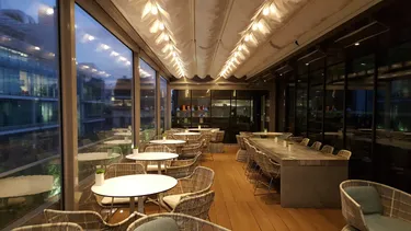 roof rest dusk