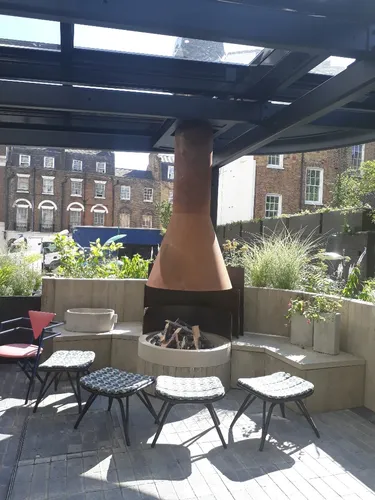 open fire chimney