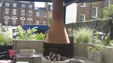 open fire chimney