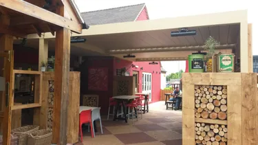 side view log store