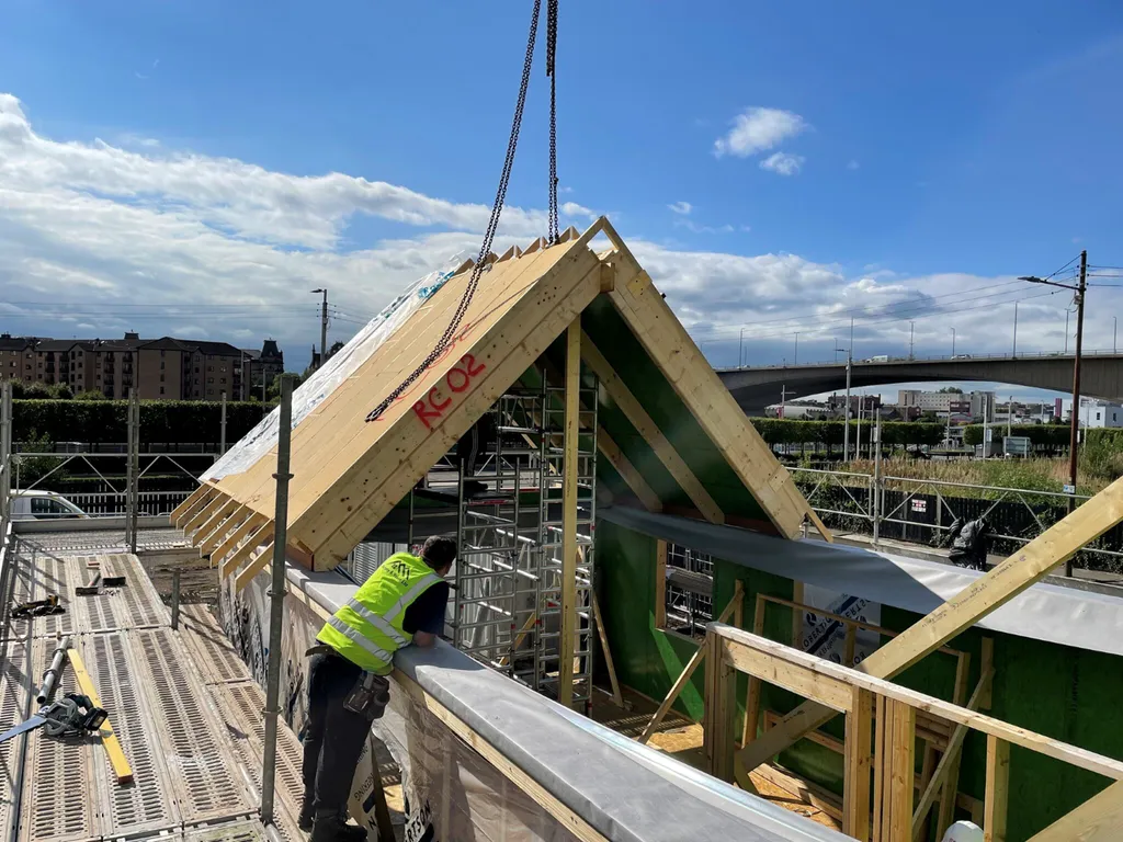 Building under construction