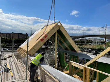 Building under construction