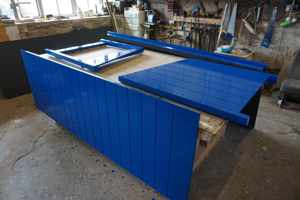 Blue osb box
