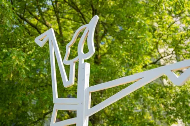Swan Lake sculpture