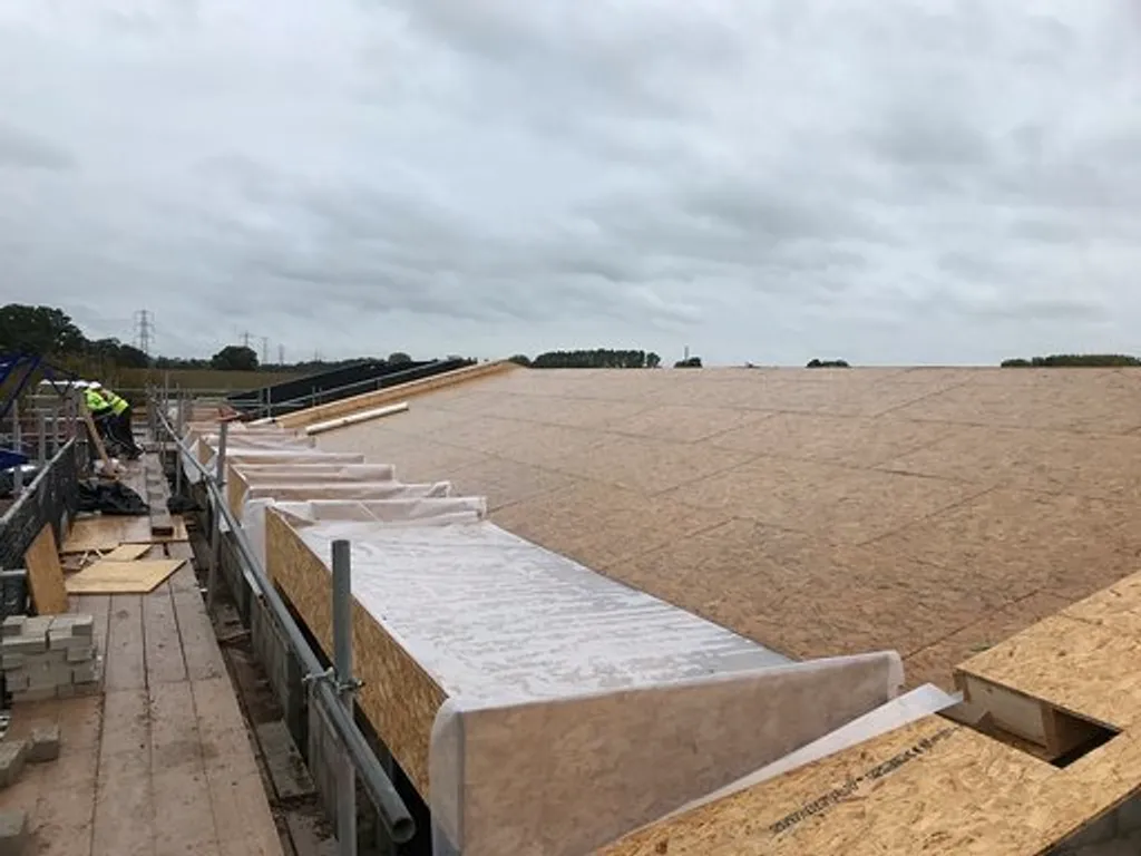 OSB4 used for roofing