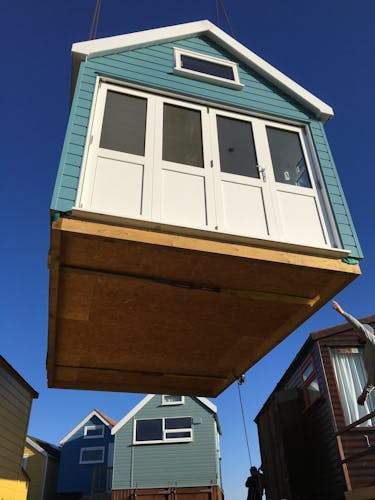 Blue shed
