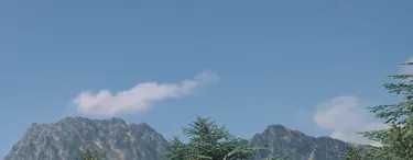 blue sky