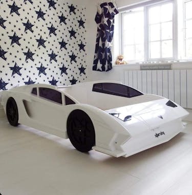 MDF race car bed