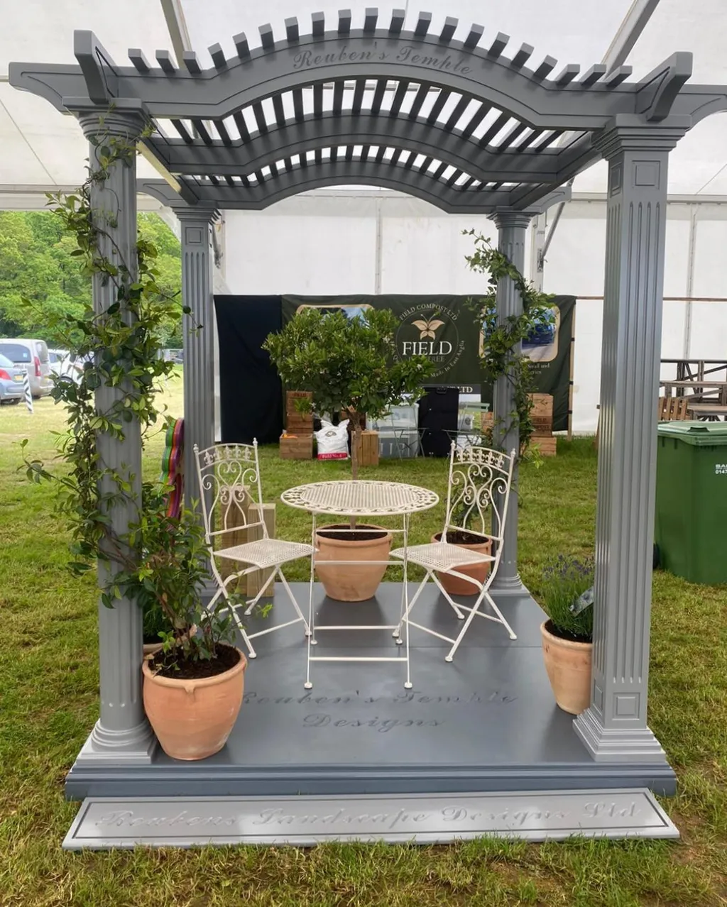 Heavenly garden temples crafted from MEDITE EXTERIOR