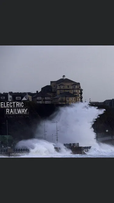 electric railway sign - isle of mann