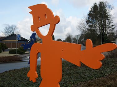 OSB man cut out
