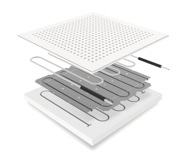 Radiana ceiling tile image
